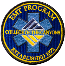 COC logo patch for Emergency Medical Technician