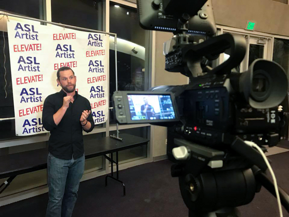 Cougar News, New Media Journalism recording news reporting.
