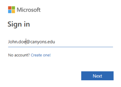 sign in to OneDrive