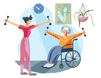 illustration - Occupational Therapy Assistant