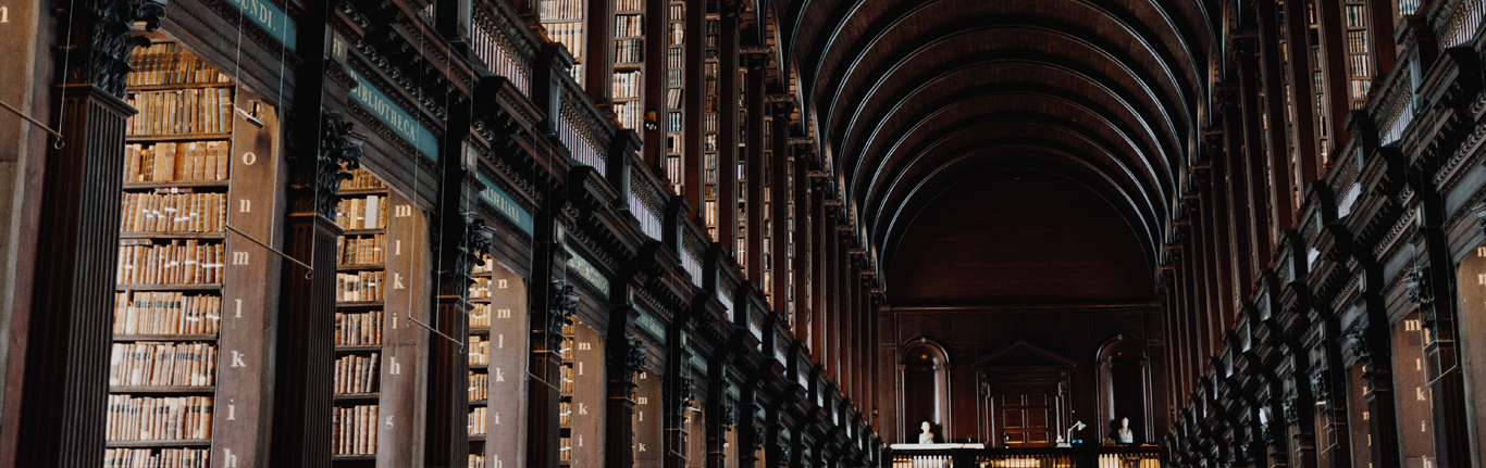 Beautiful historic library.