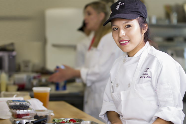 COC Culinary student. 