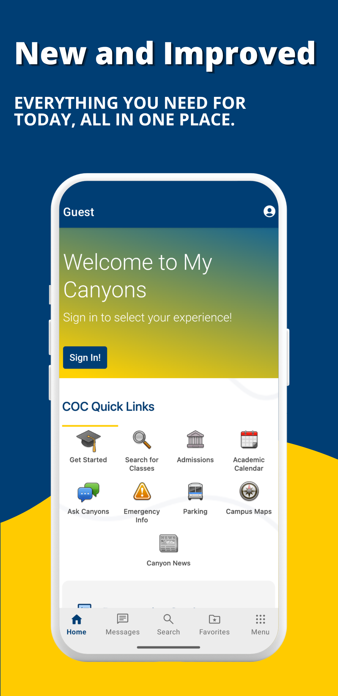 New and Improved: Everything you need for today, all in one place