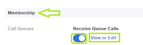 Settings to Edit Toggle