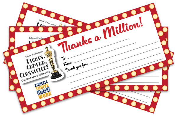 Thanks-a-Million Checks