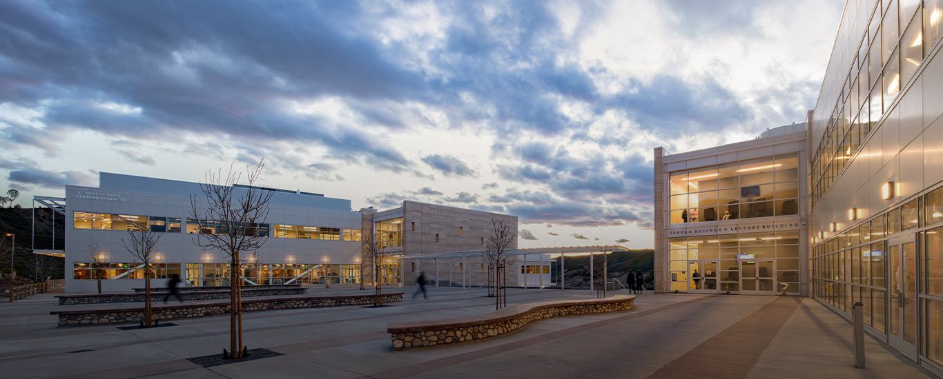 Takeda Science Center and Student Services Building at the Canyon Country campus.