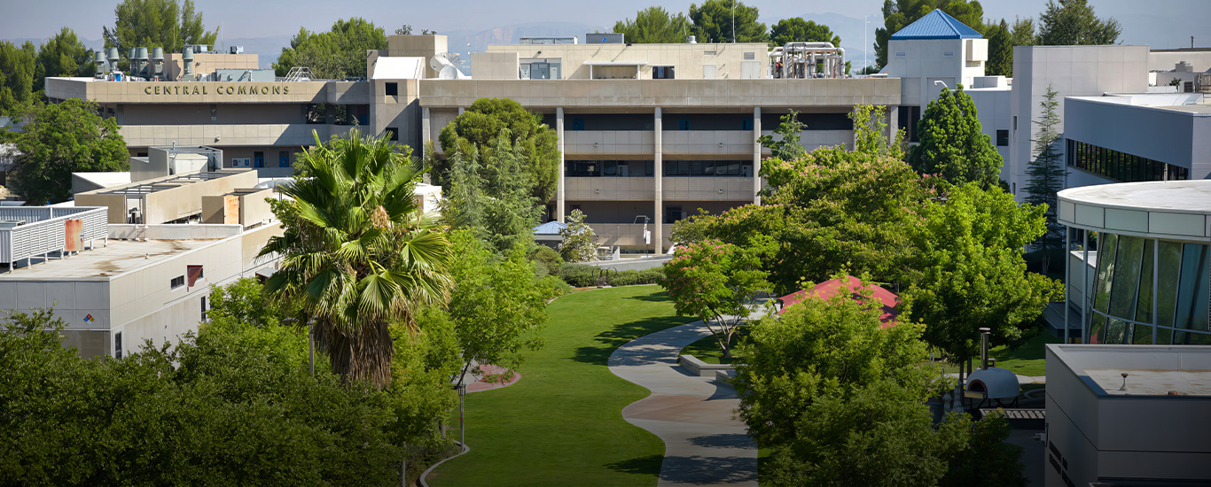 The South Commons at the Valencia campus.