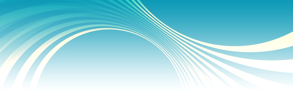 blue wavy lines