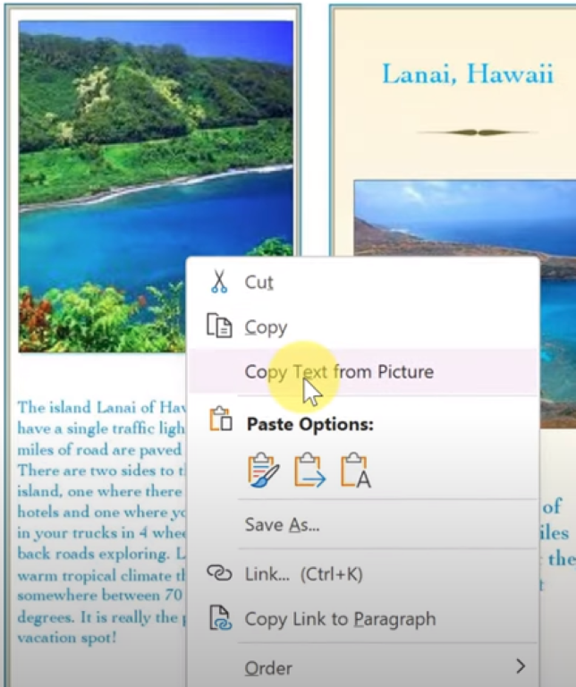 screenshot of onedrive software.