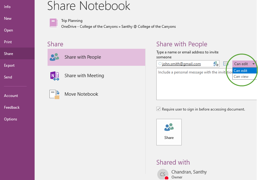 screenshot of onedrive software.