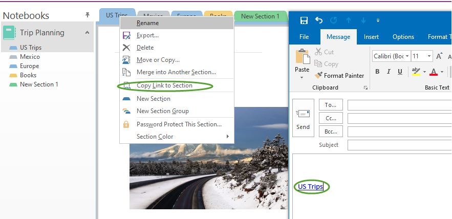 screenshot of onedrive software.