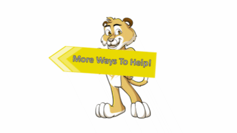 More ways to help Sign held by cougar