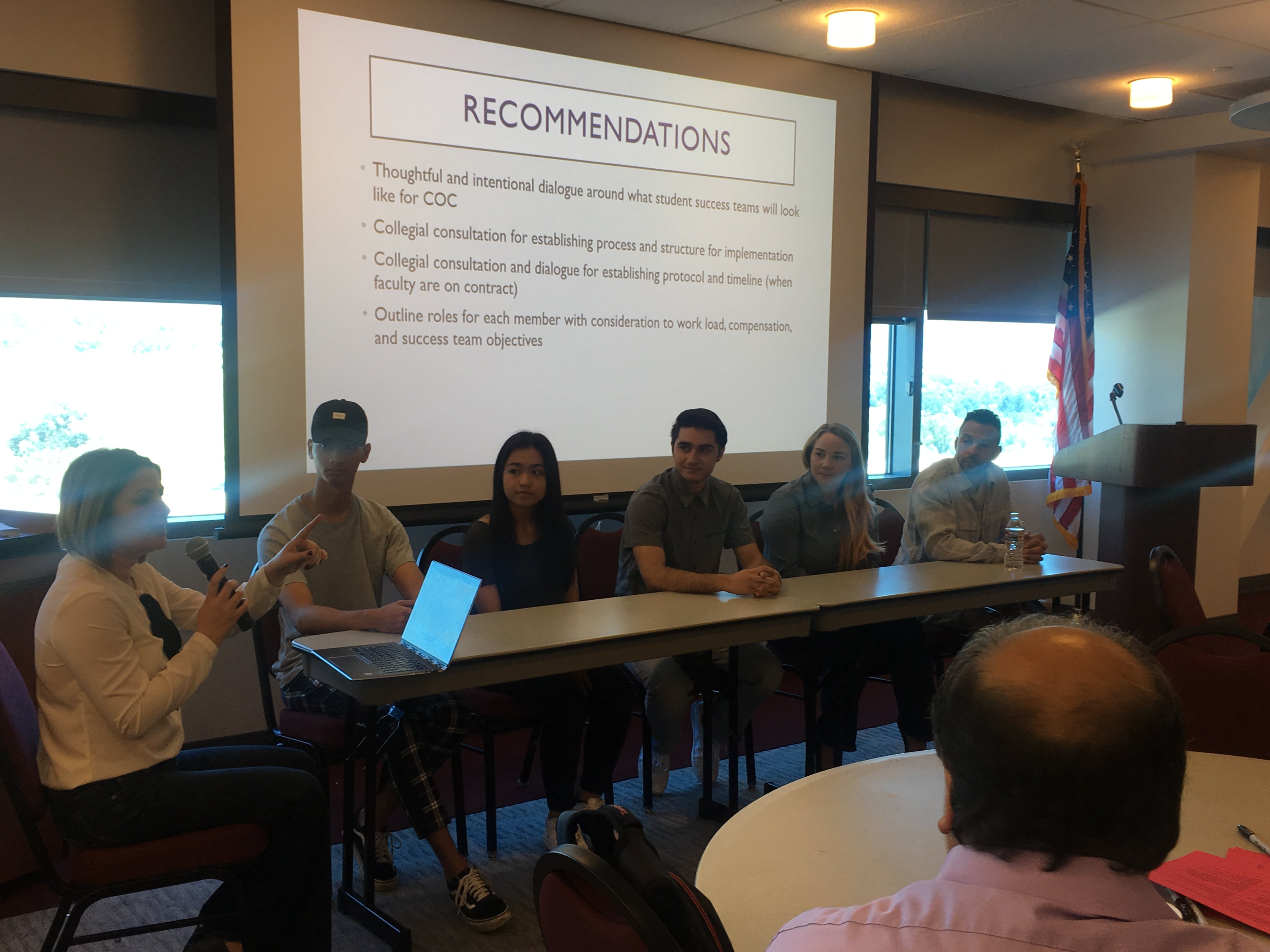 (IE)2 retreat student panel led by Alene Terzian