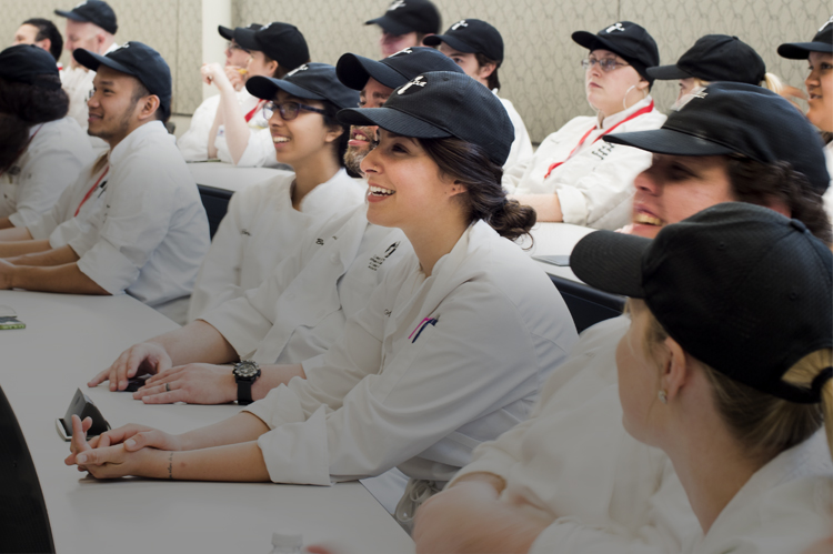 Last minute instructions for COC Culinary students.